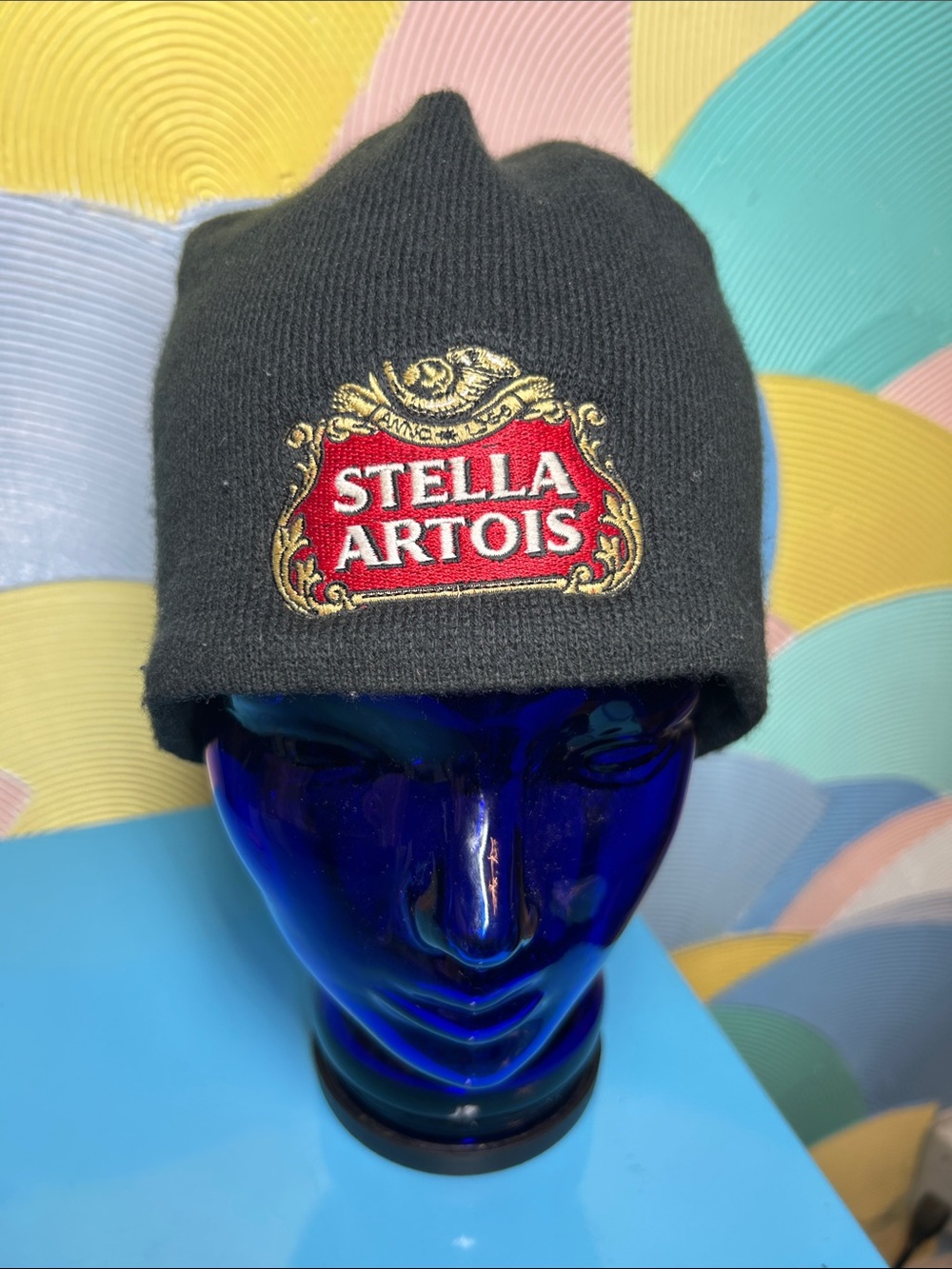 Men’s Spyder Stella Artois Dark Gray Beanie Hat